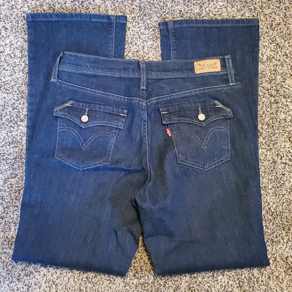 Levi's 515 bootcut jeans size 28/30 - Picture 5 of 10